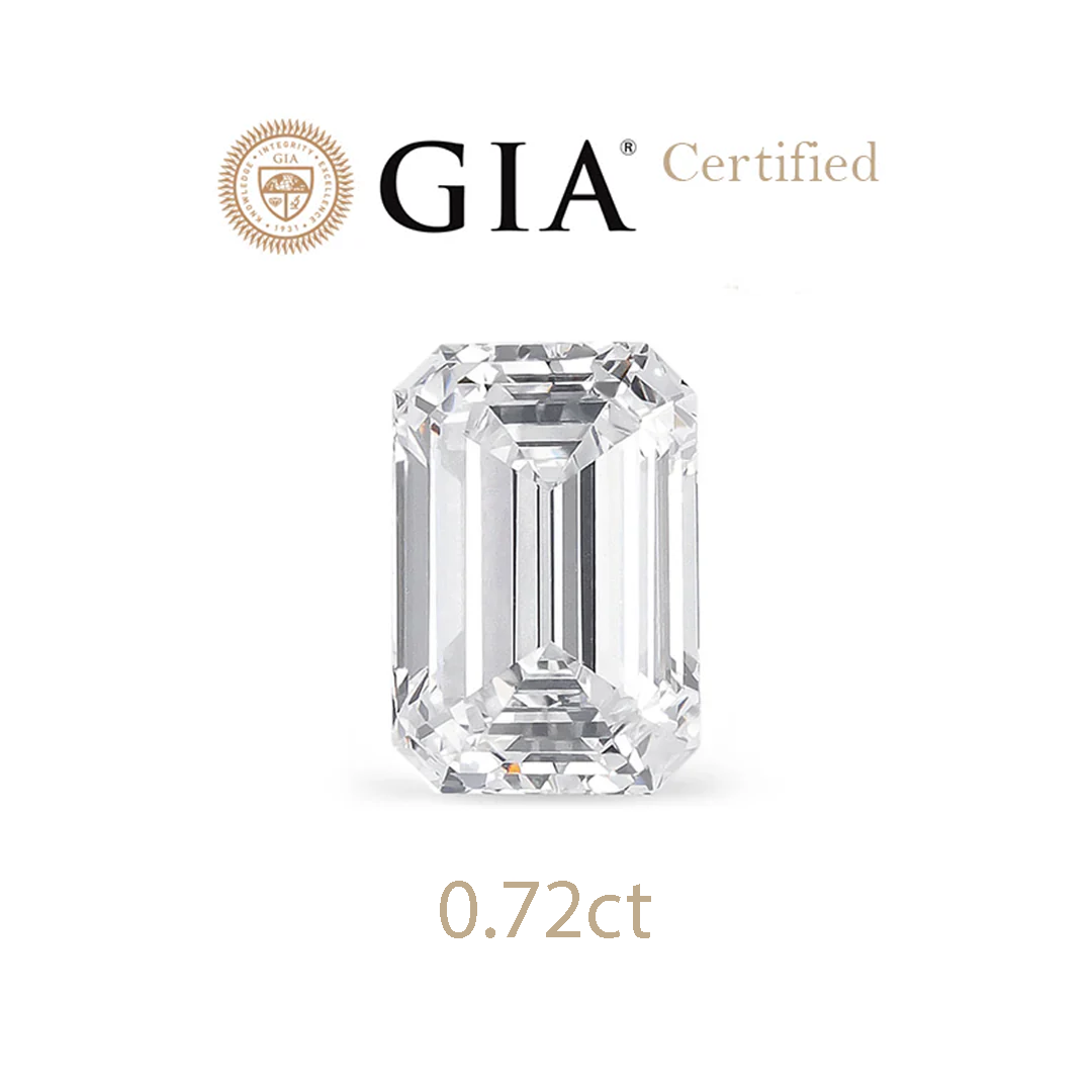 0.72ct Emerald Diamond