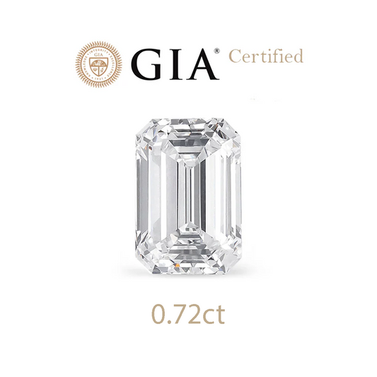 0.72ct Emerald Diamond