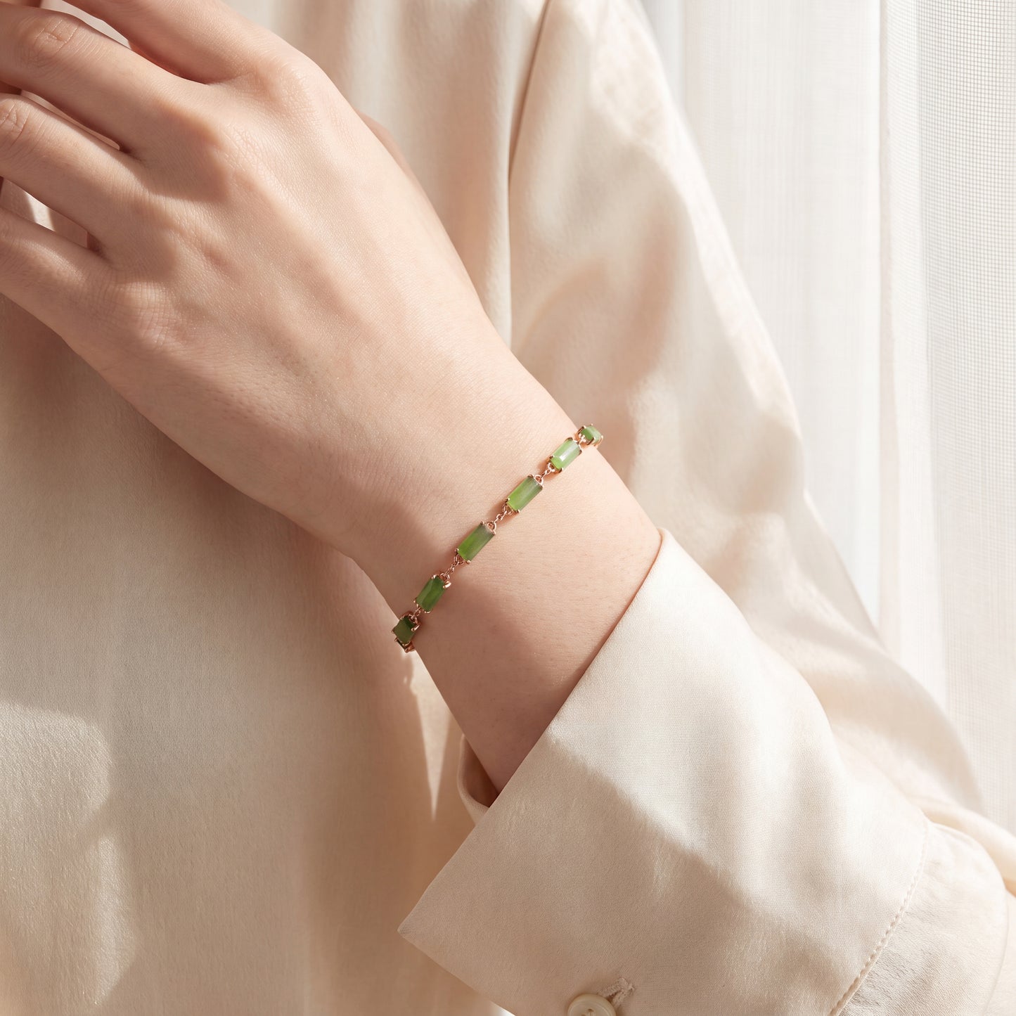 Verdant Jade Bracelet