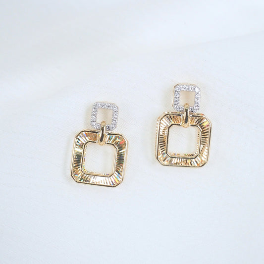 MUSE Square Radiance Earrings