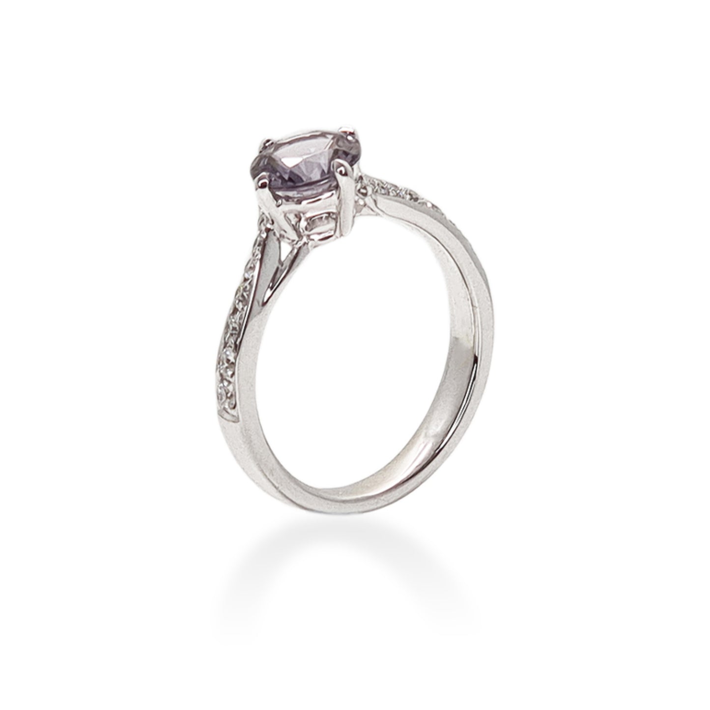 Grey Spinel Ring