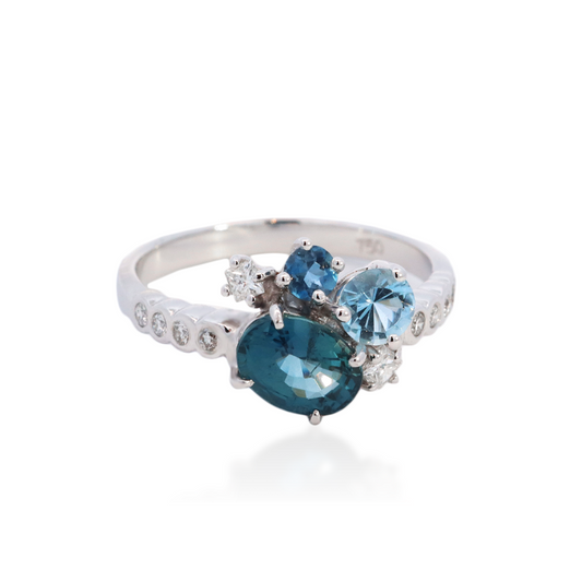 Sapphire Horizon Ring