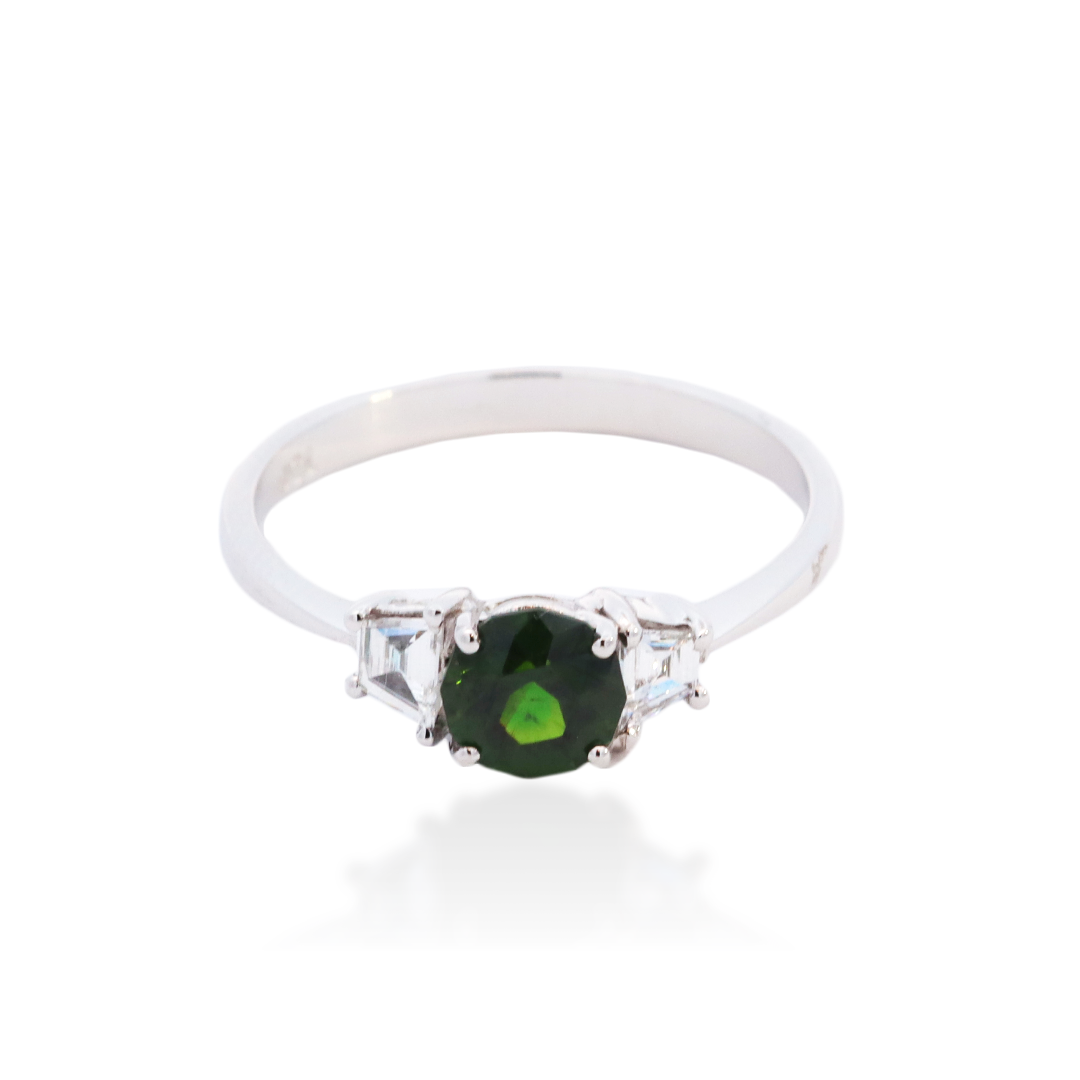 Verdant Trapeze Ring