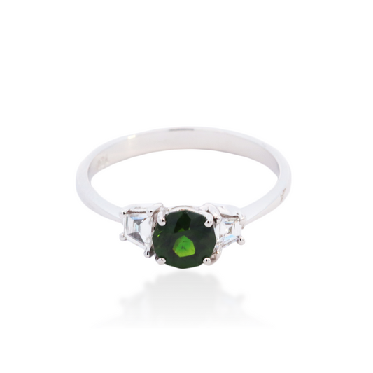 Verdant Trapeze Ring