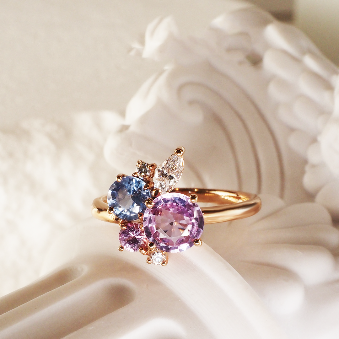 Sapphire Serenade Ring