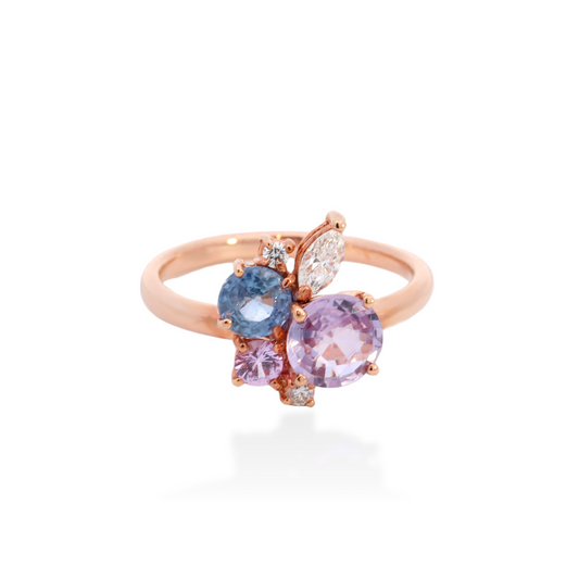Sapphire Serenade Ring