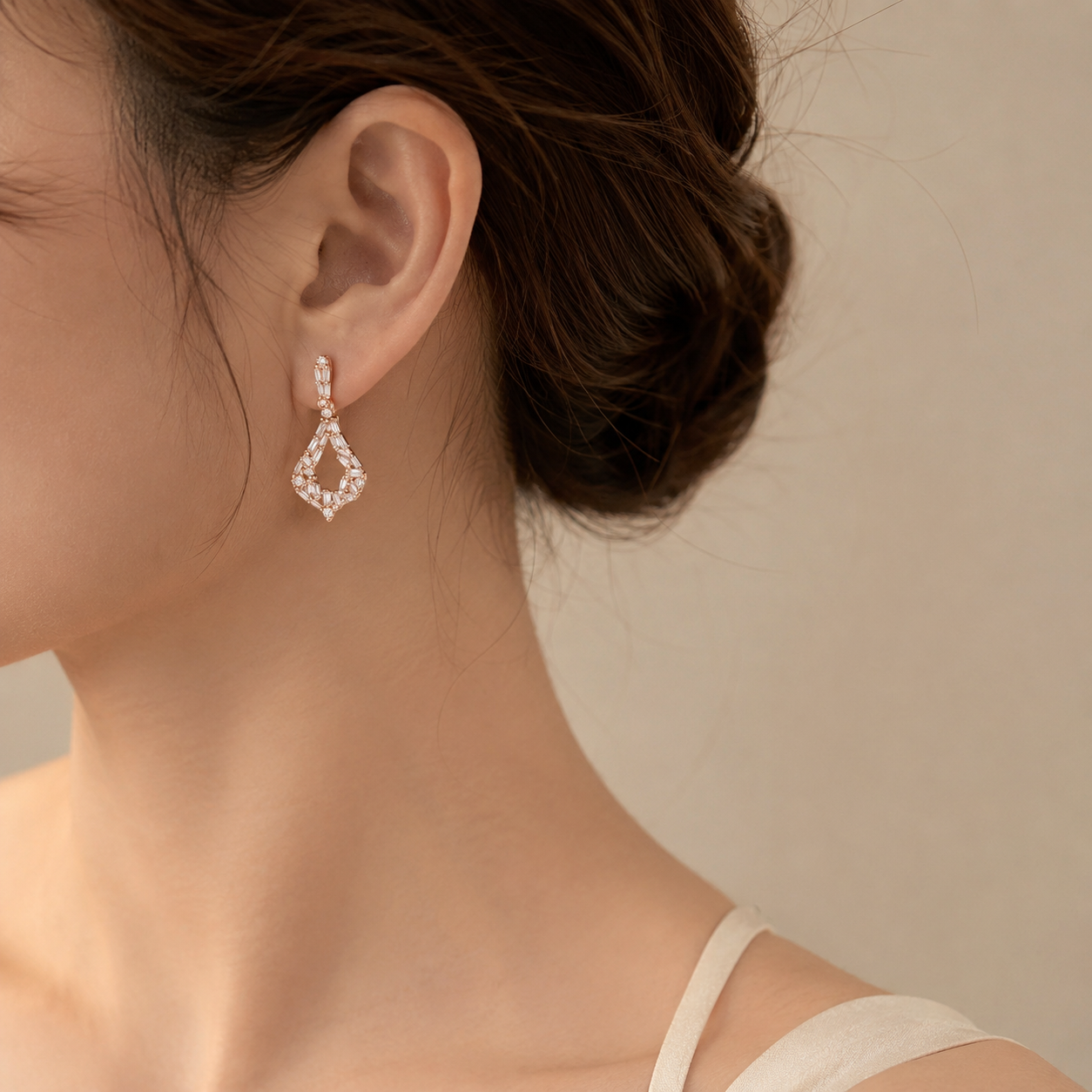Mini Rosaria Earrings