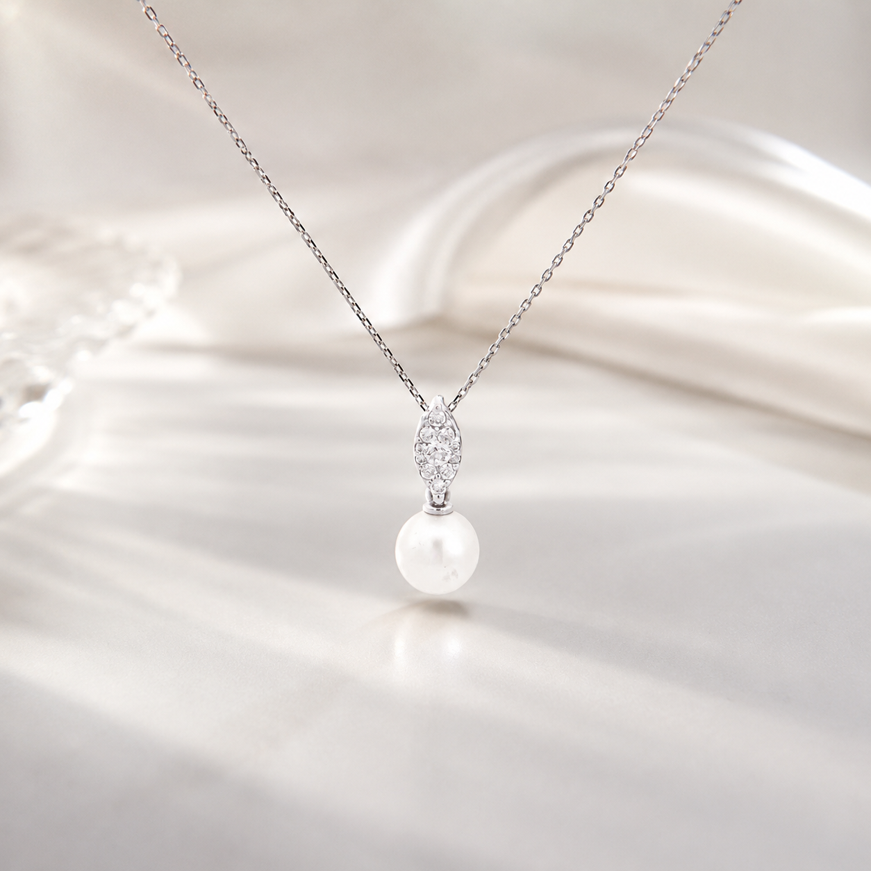 Pearl Prism Necklace