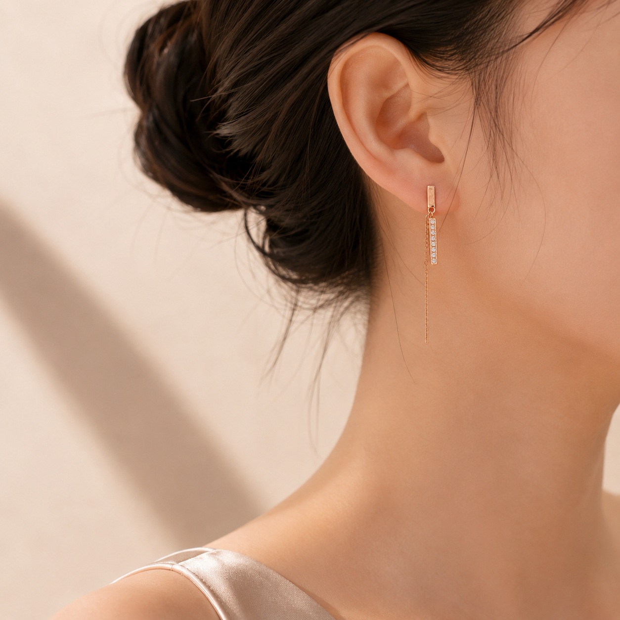 The String Earrings