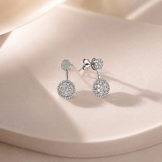 Diana Round Earrings
