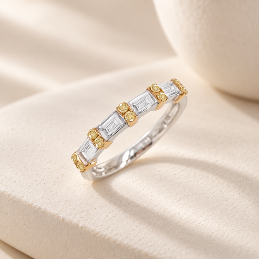 Honeycomb Duo Ring
