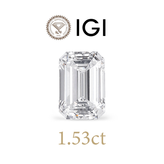 1.53ct Lab-Grown Emerald Diamond