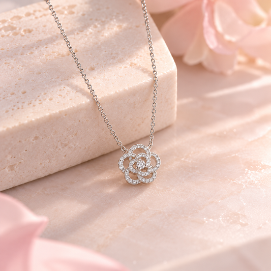 The Alba Rose Necklace