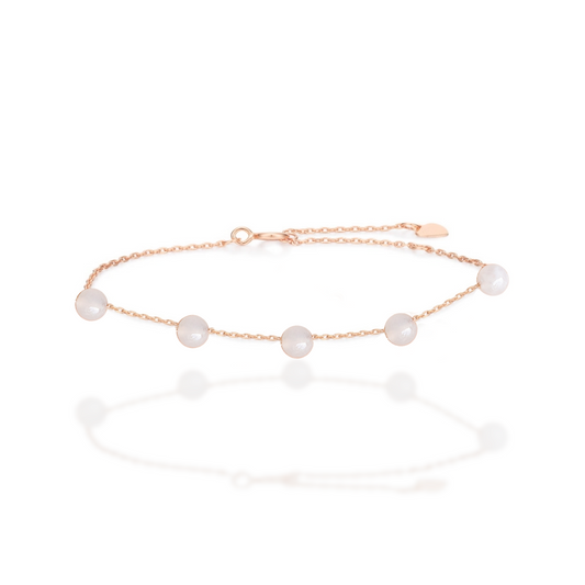 Cascading Jade Bracelet