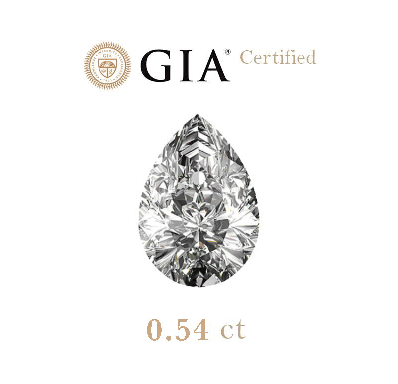 0.54ct Pear Diamond