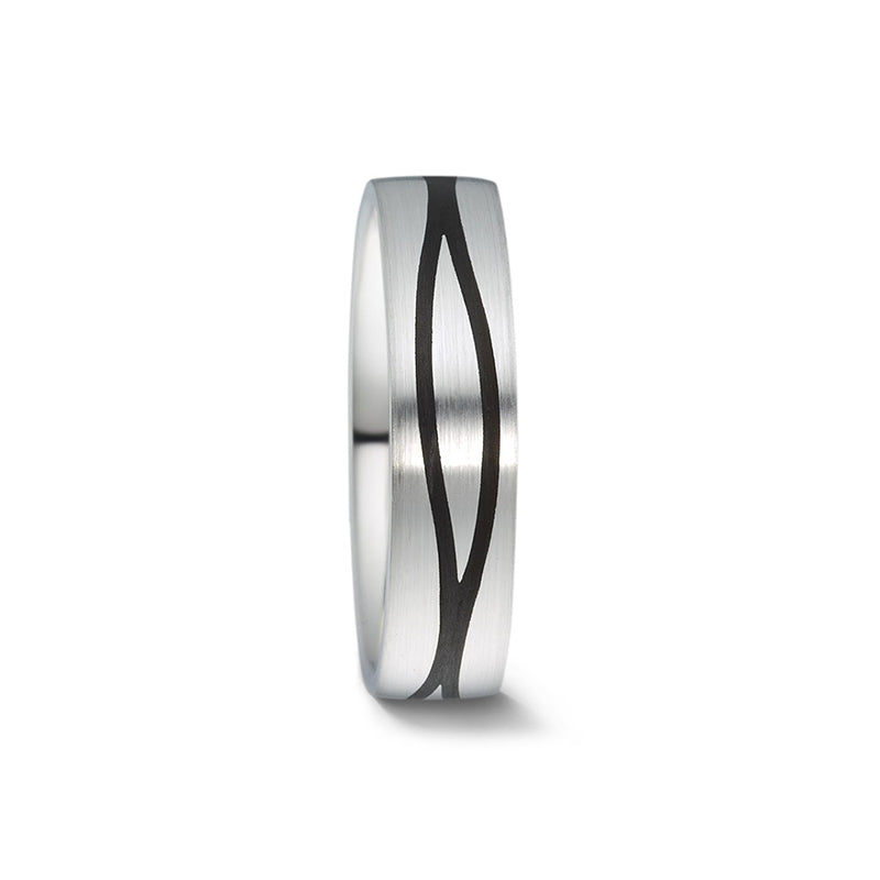 Double Carbon Wave Inlay