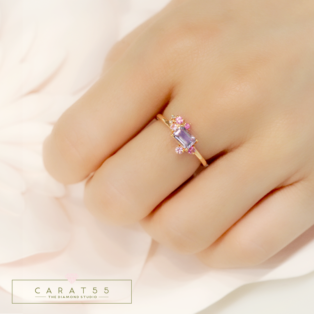 Lilac Bloom Ring