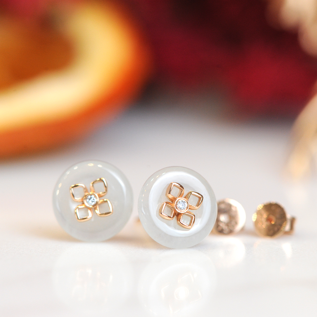 Lotus Petal Earrings