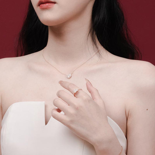 Petite Diamond Adore Necklace