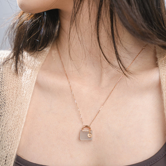 Icy Jade Abundance Pendant