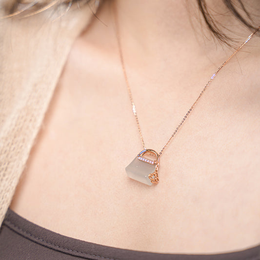 Icy Jade Divine Pendant