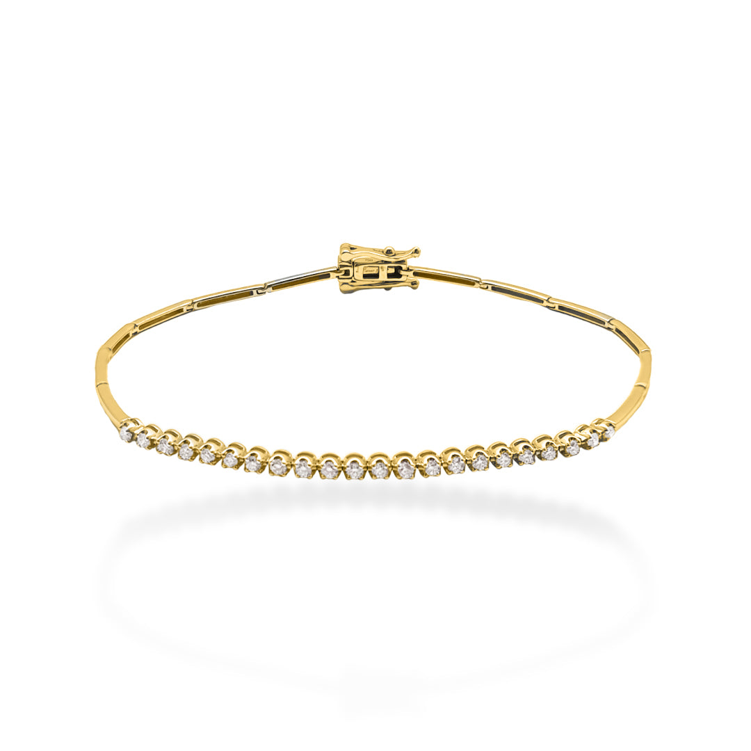 Allure Half Tennis Bracelet