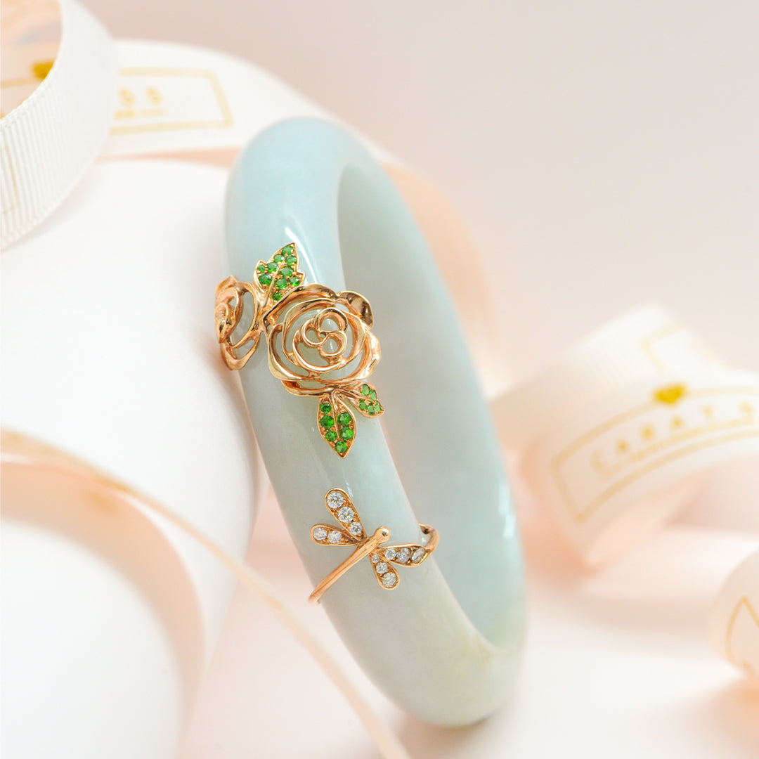 Summer Jade Bangle