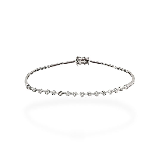 Gemma Half Tennis Bracelet