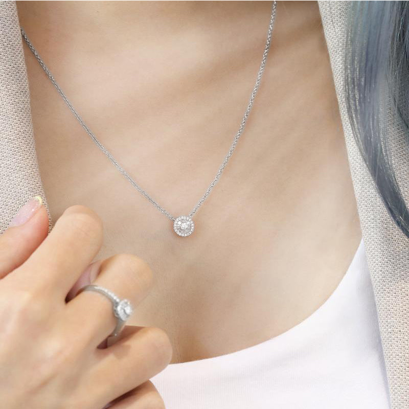 Petite Trixie Round Necklace