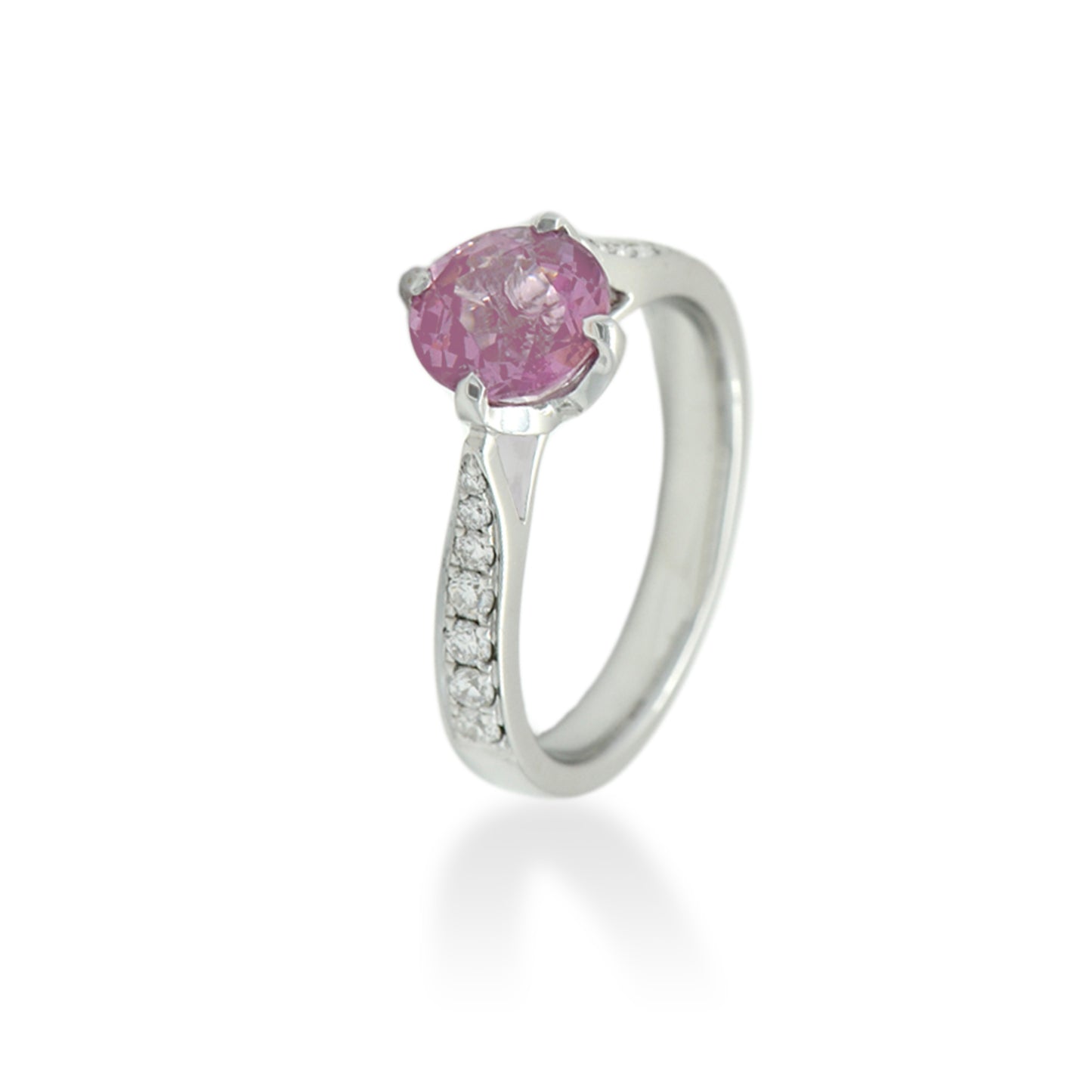 Pink Spinel Ring