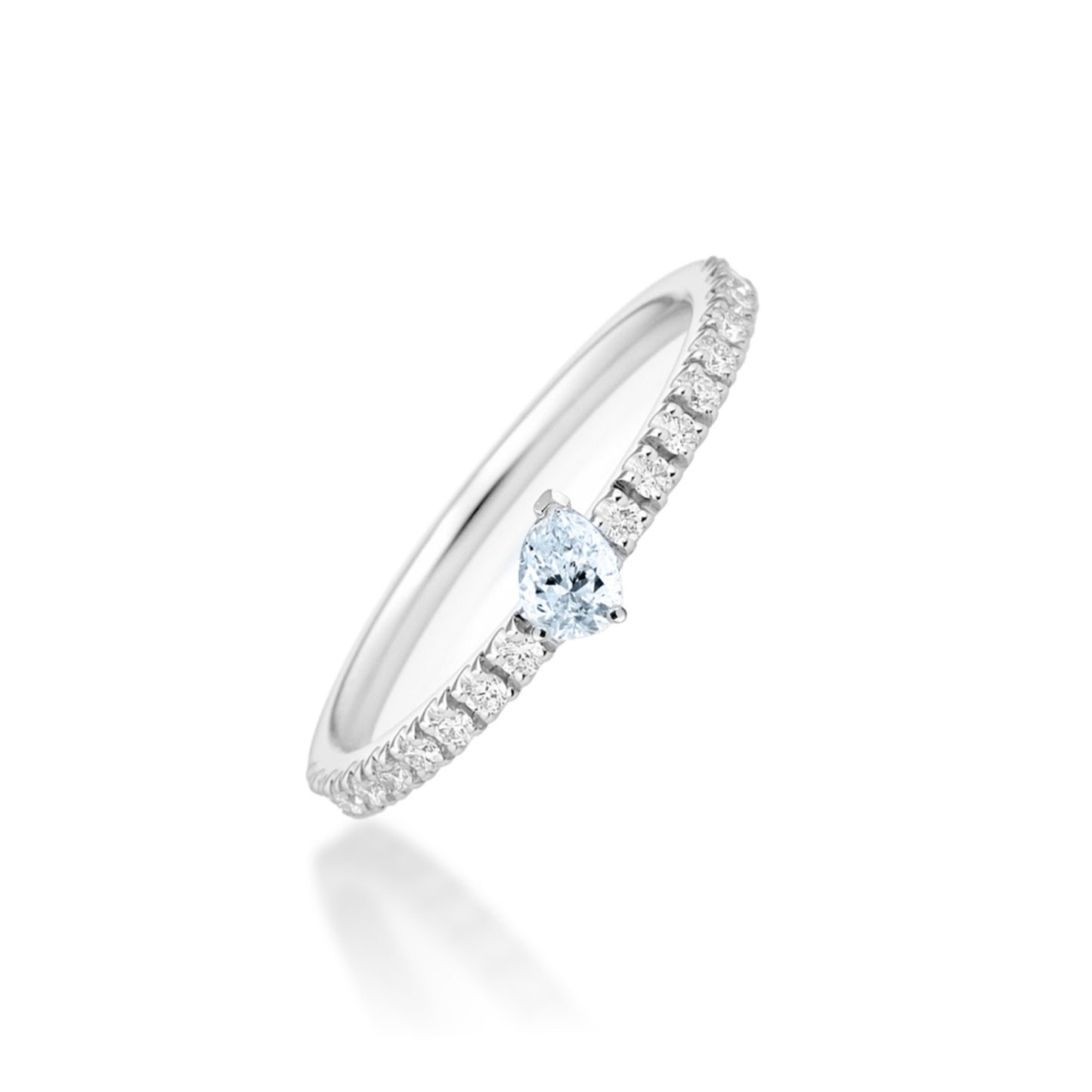 Sapphire Drop Ring