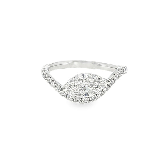 Marquise Wisp Ring