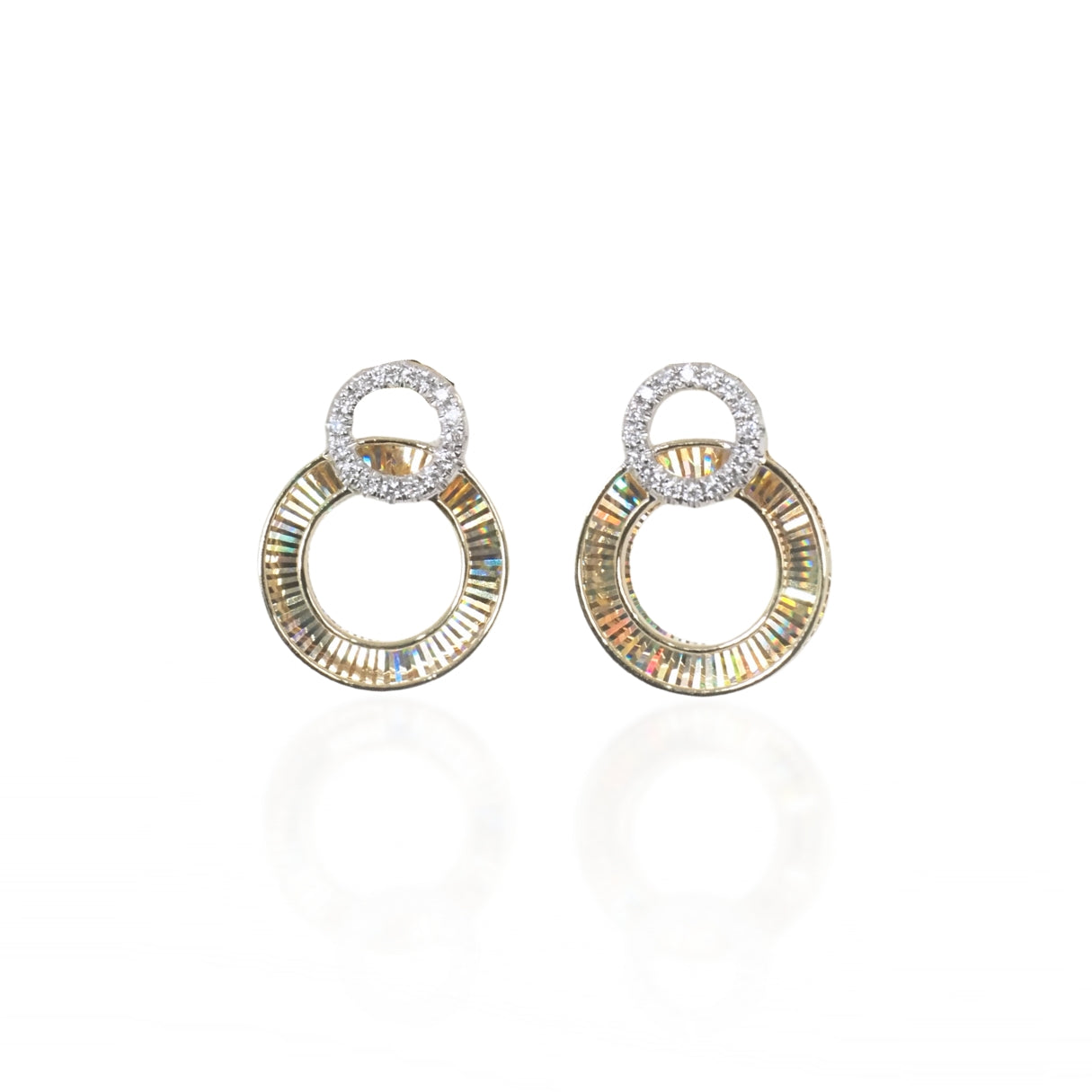MUSE Circle Radiance Earrings