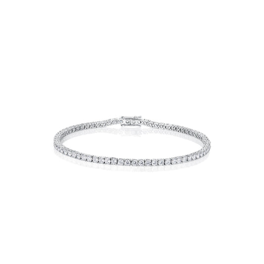 Lab-Grown Diamond Tennis Bracelet (Made-to-order)