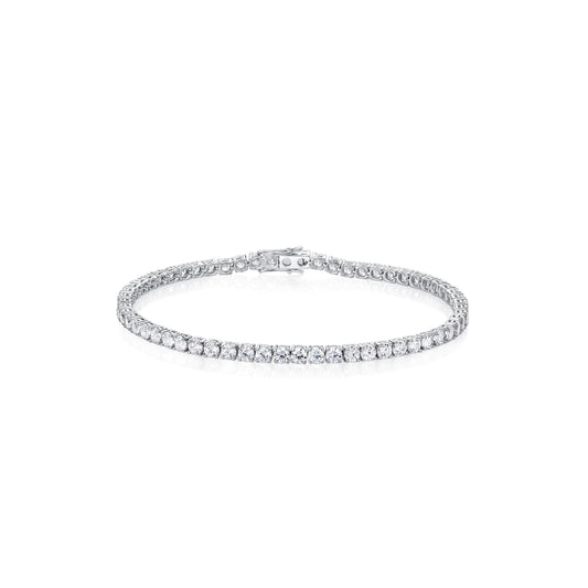 Lab-Grown Diamond Tennis Bracelet (Made-to-order)