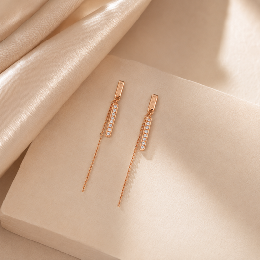 The String Earrings
