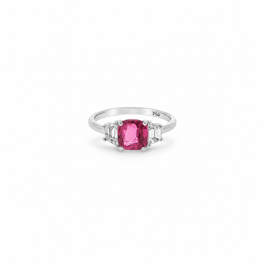 Pink Sapphire Ring