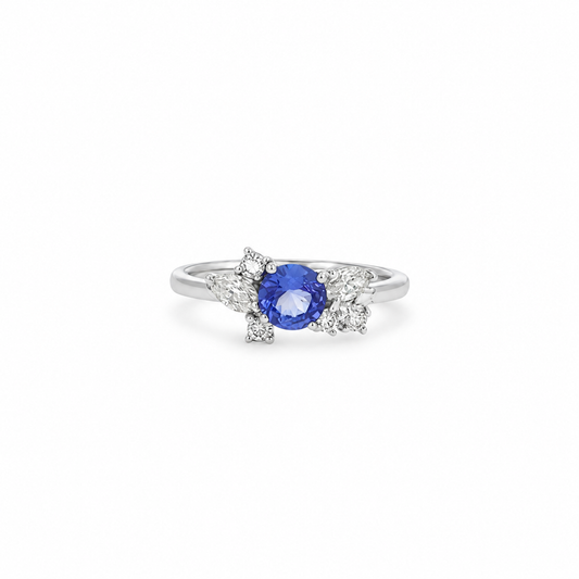 Midnight Bloom Ring