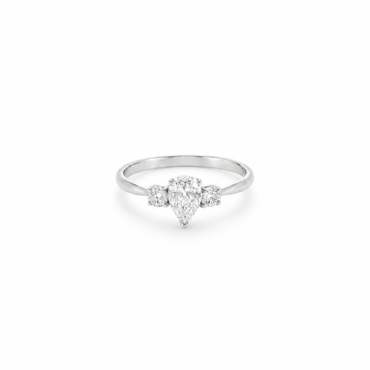 Pear Trilogy Ring