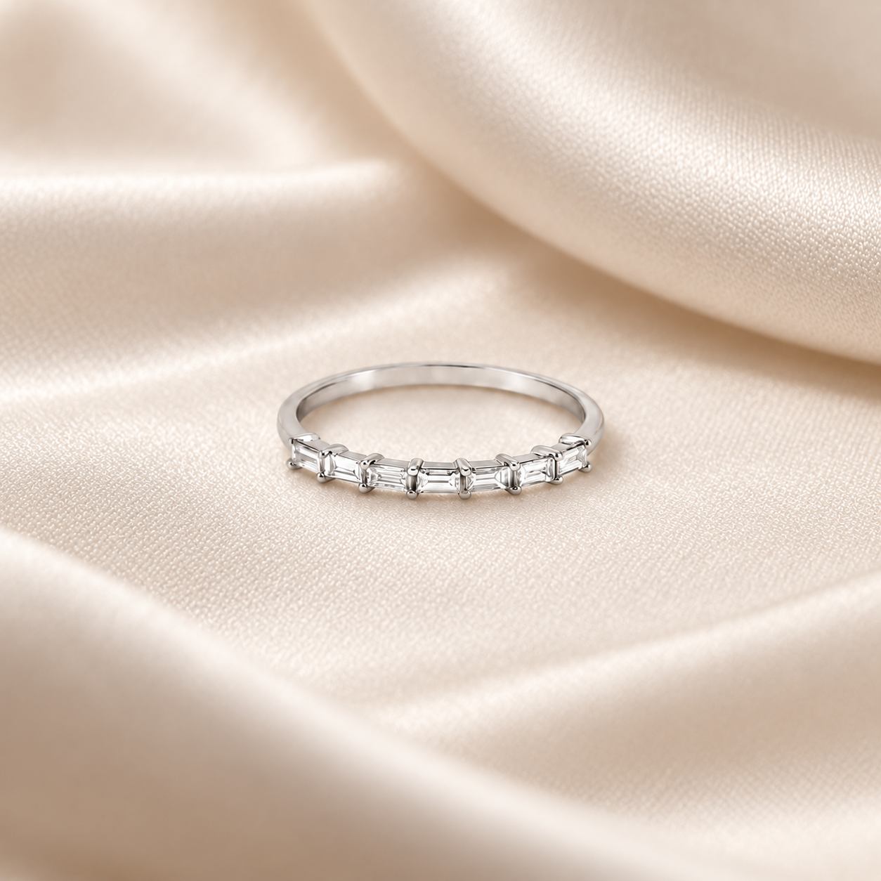 Glacier Line Ring