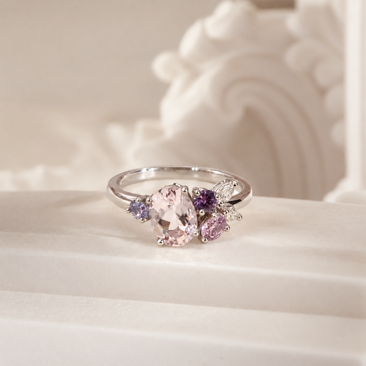 Twilight Blush Ring