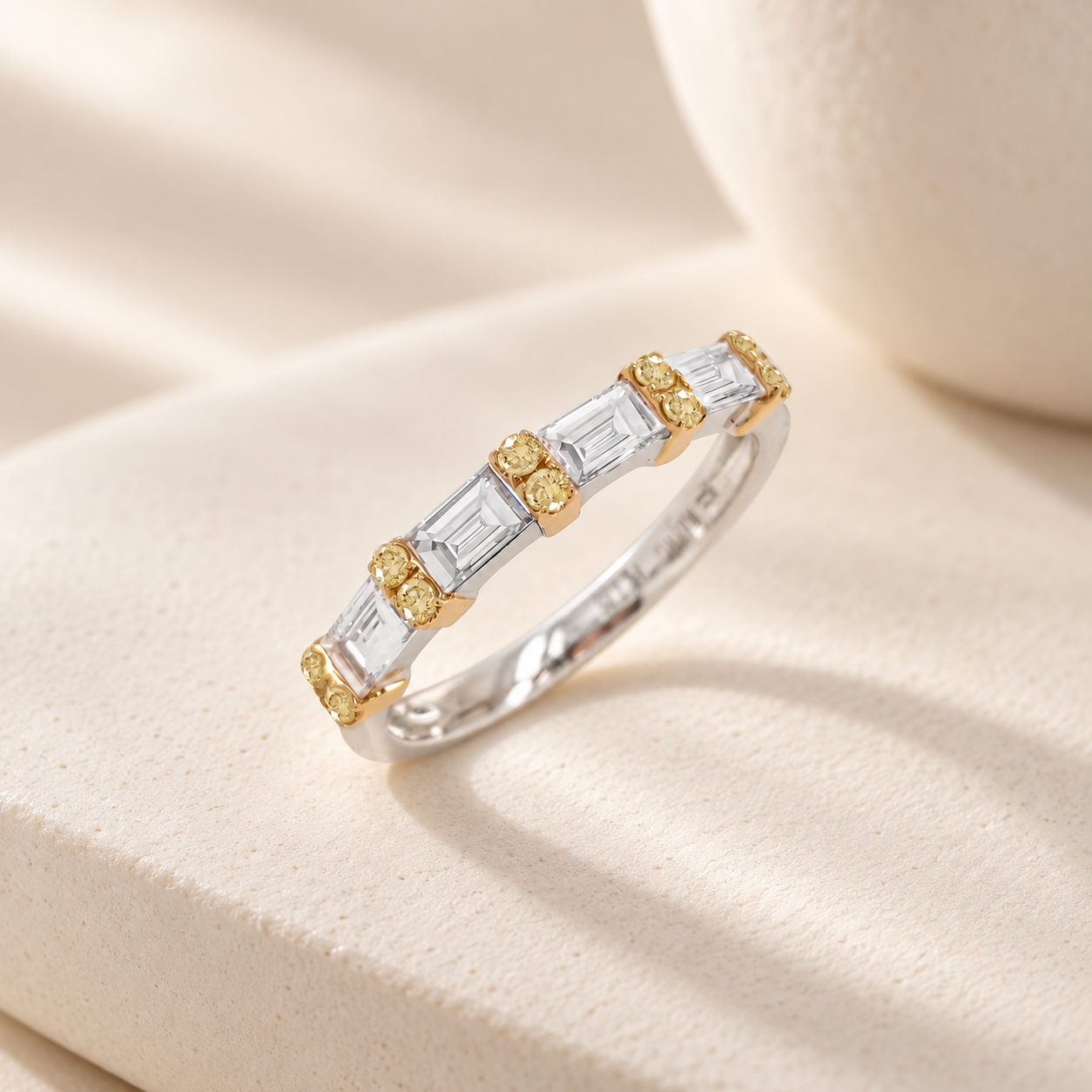 Honeycomb Duo Ring