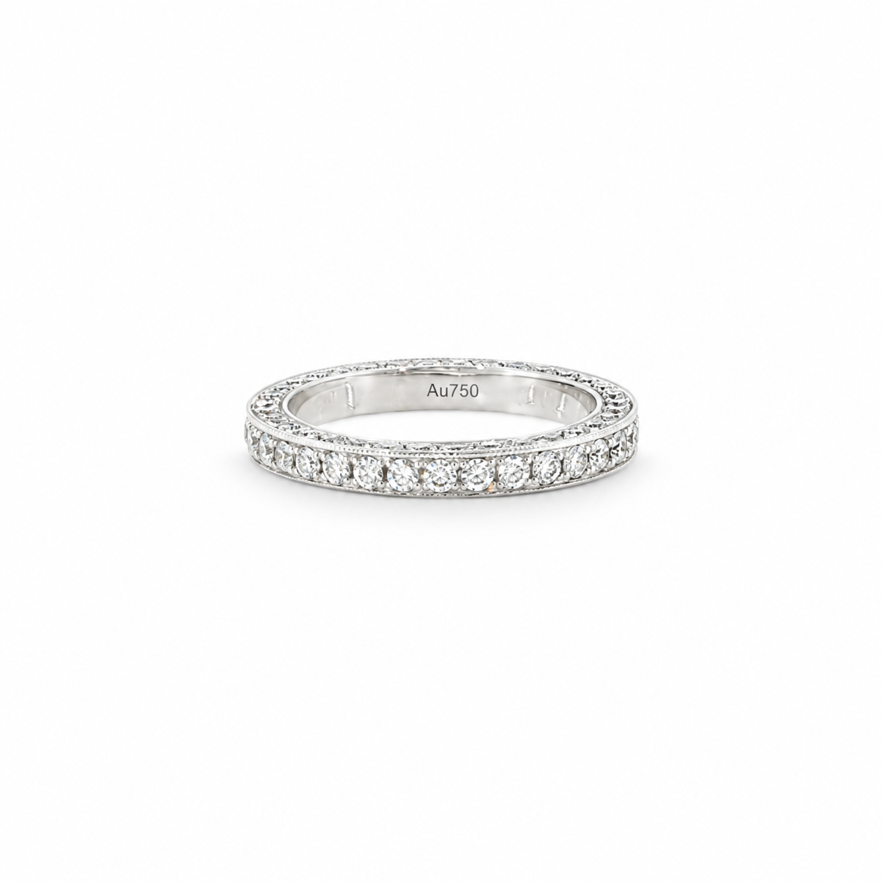 Moonlit Band Ring