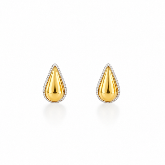 Last Light Teardrop Earrings