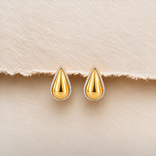 Last Light Teardrop Earrings