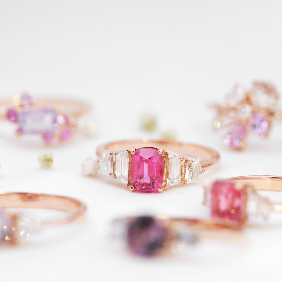 Cascade Spinel Ring