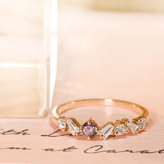 Pink Star Ring
