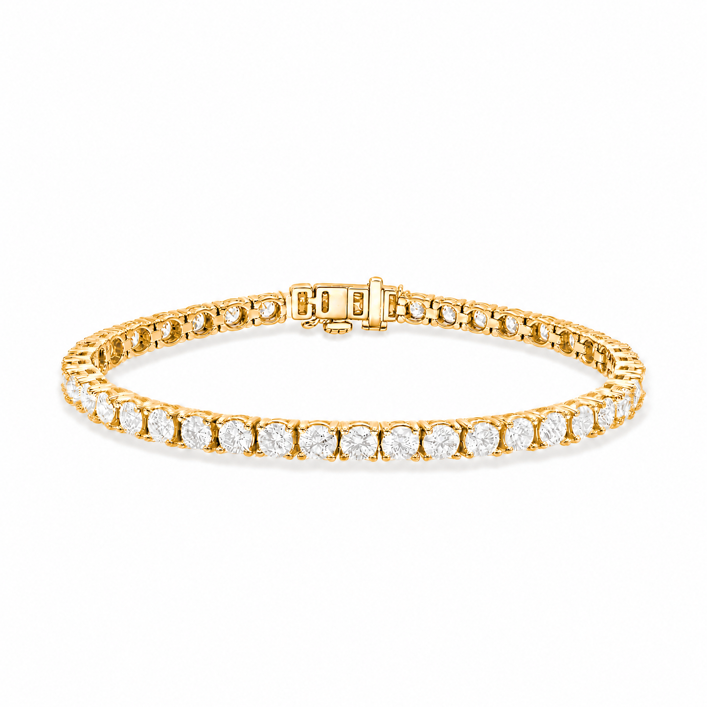 Lab-Grown Diamonds Full Tennis Bracelet (9ct)
