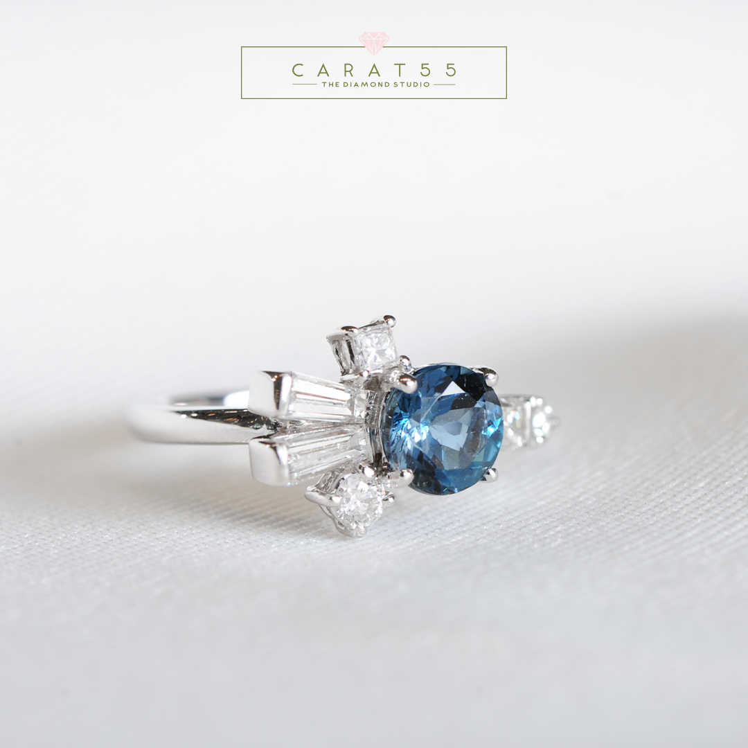 Blue Comet Ring
