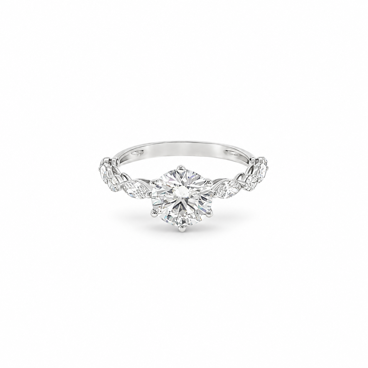 Stardust Halo Ring